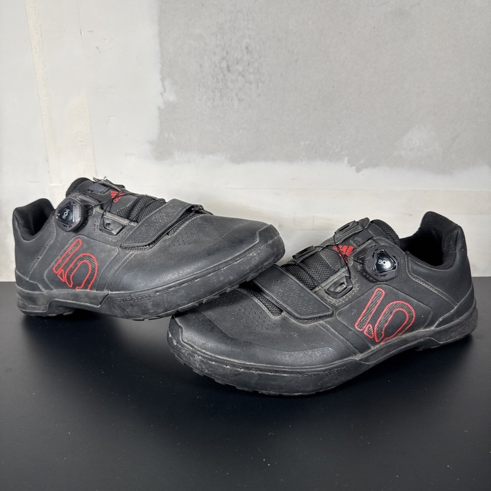 Adidas 5.10 Kestrel Pro Boa Black Red  BC0635 Cycling Bike Shoes Men‎ Size 8